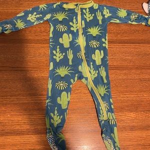 Kickee Pants Cactus Footie